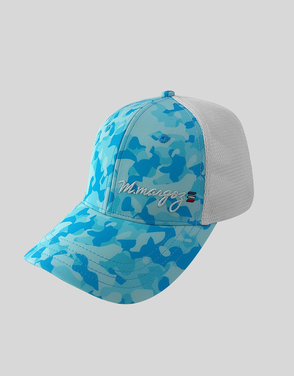 Military Blue Trucker Cap