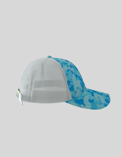 Military Blue Trucker Cap