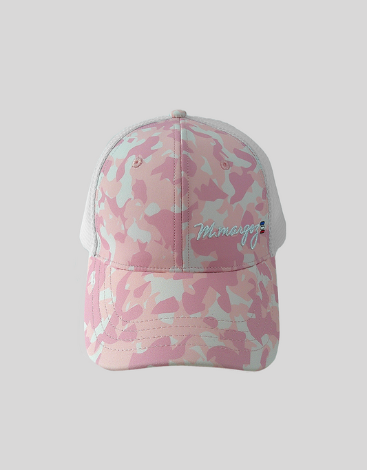 Casquette Trucker Rose Militaire