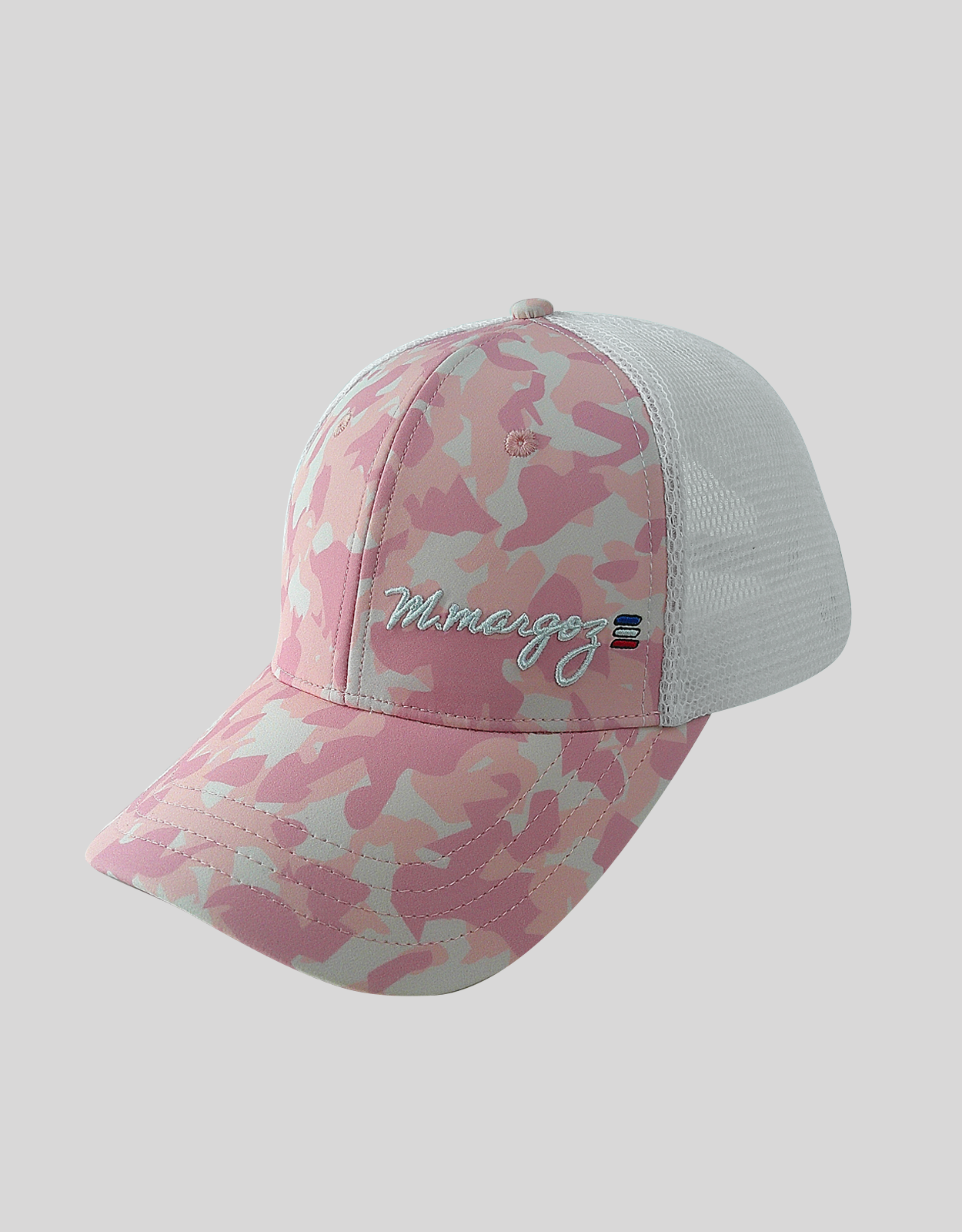 Casquette Trucker Rose Militaire