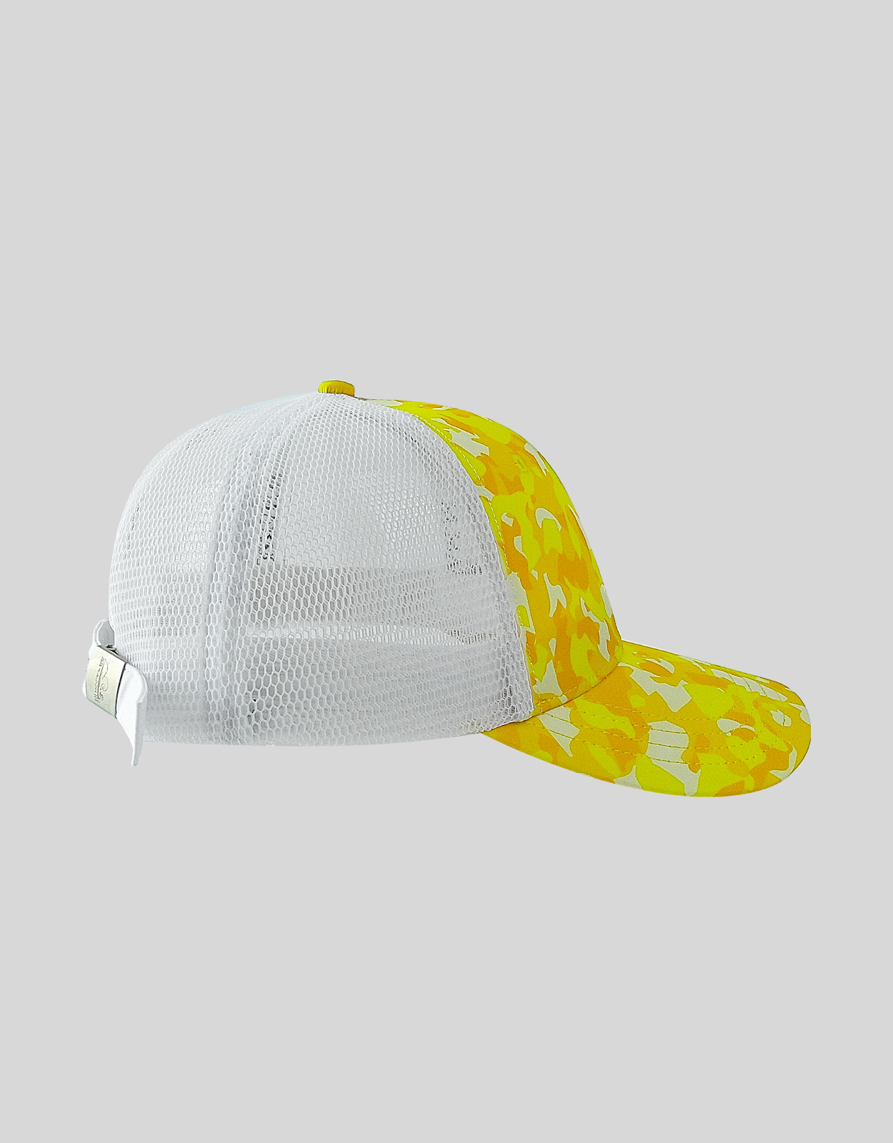 Casquette de camionneur jaune militaire