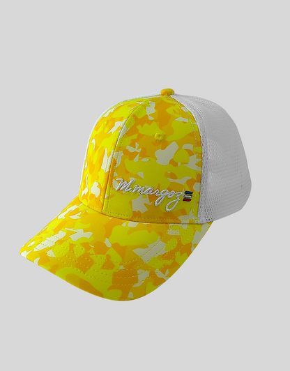 Military Yellow Trucker Cap